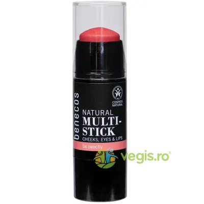 Multi-Stick 3 in 1 Fard, Ruj si Blush Be Peachy 4.8g