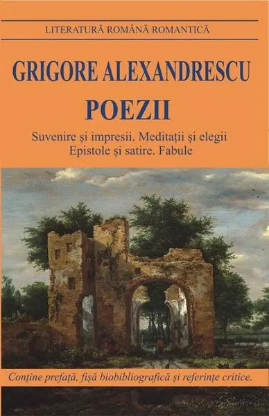 Poezii - Paperback brosat - Grigore Alexandrescu