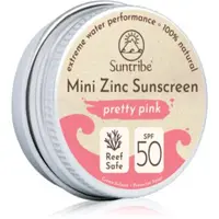 Suntribe Mini Zinc Sunscreen crema de fata cu minerale pentru protectie SPF 50