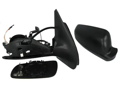 Oglinda laterala Dreapta (electric, convexa, incalzita, albastru) potrivit VW BORA, BORA I, GOLF 4, POLO 3 CLASSIC