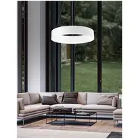 Lampa suspendata RANDO Mat Alb Aluminiu & Acrylic LED | 42 Wat | 4000K | Epistar chip