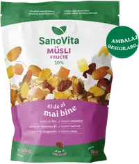 Musli cu fructe, 500g, SanoVita