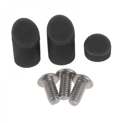 Capac filetat din cauciuc aripă spate + șuruburi M365/Pro/1S (M-50B)