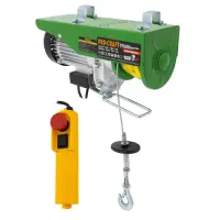 Troliu electric electropalan 300/600kg, 1200W, 32kg, 20m, macara electrica PROCRAFT TP600