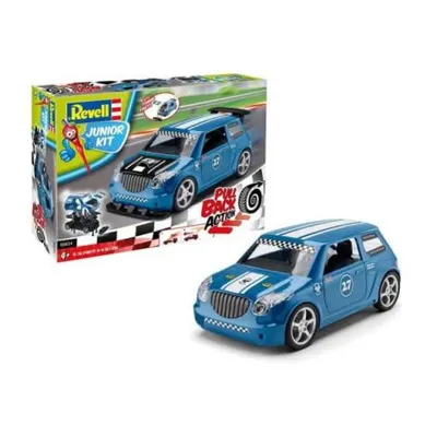 Junior kit 'trage inapoi' masinuta de raliu albastra