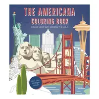 Americana Coloring Book Color Your Way Across the U.S.A.