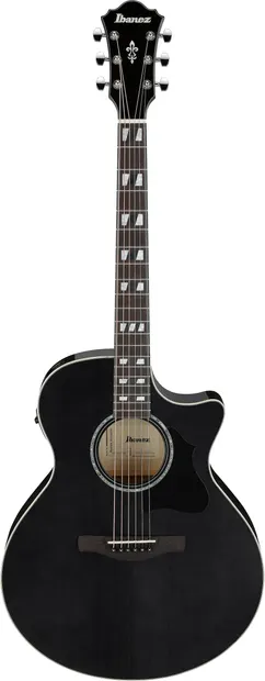 Chitară electro-acustică Ibanez - AE170-TBK, Transparent Black High Gloss