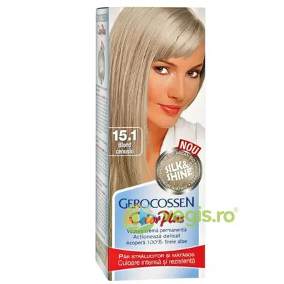 Vopsea de Par Intensse Color Nr. 15.1 Blond Cenusiu 50ml