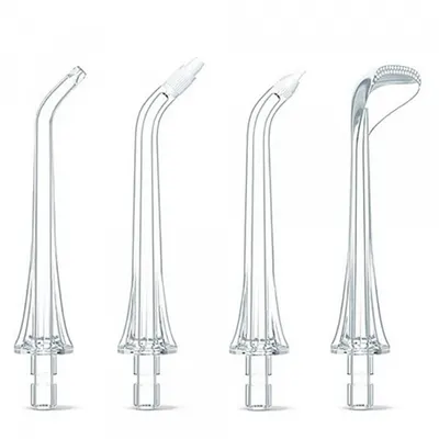 Capat Rezerva pentru Irigator Bucal Bitvae C2 / F30 / 204, Set 4 bucati, Transparent