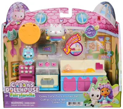 Set de joacă Gabby's Dollhouse Fairylandia - Bucătăria magică a lui Cakey Cat