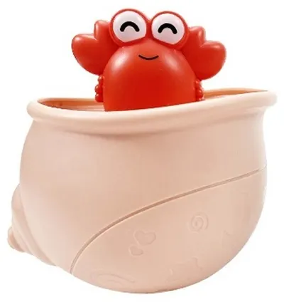 Jucărie de baie Raya Toys - Rață, coral