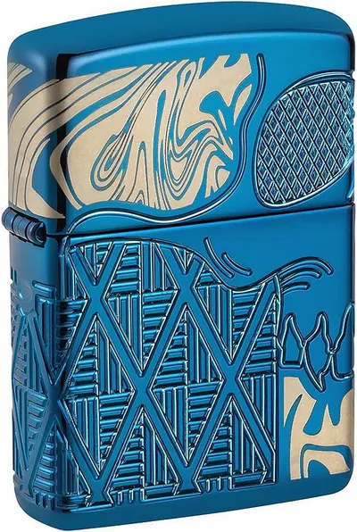Brichetă Zippo Collectable - Armor Skull Design