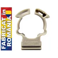 Clema Fixare Teava Tip Omega 20mm – Gri