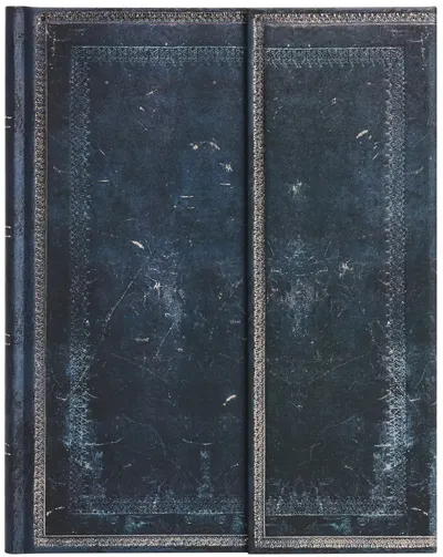 Caiet de notițe Paperblanks Old Leather - Inkblot, 18 x 23 cm, 72 foi
