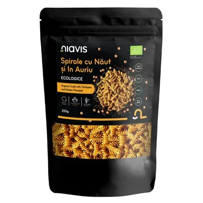 Spirale cu Naut si In Auriu, eco, 250g, Niavis