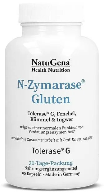 N-Zymarase Gluten, 90 capsule, NatuGena