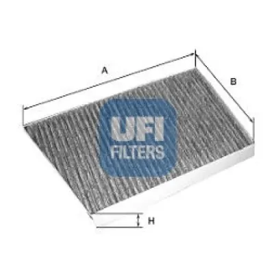 Filtru, aer habitaclu UFI 54.133.00