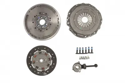 Set ambreiaj cu volanta masa dubla si rulment hidraulic FIAT BRAVO II, IDEA, STILO; LANCIA MUSA 1.9D dupa 2001