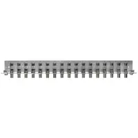 Piesa impamantare, 17 conectori, cf. EN 60728-11,QEW17-12