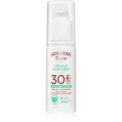 Hawaiian Tropic Milk Face Lotion lotiune pentru bronzul fetei SPF 30 50 ml