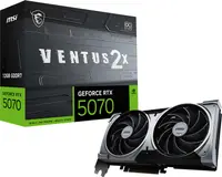 Placă video MSI - GeForce RTX 5070 VENTUS 2X OC, 12GB, GDDR7