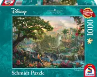 Puzzle Schmidt din 1000 de piese - Cartea junglei, Tomas Kincaid