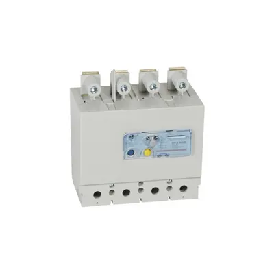 Electronic earth leakage module - DPX/DPX-I 630 - mounted underneath -LED -4P -630 A
