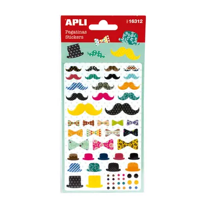 Stickere cu accesorii retro