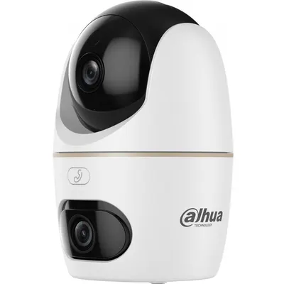Camera WiFi interior Dahua DH-H5D-5F, Pan/Tilt, 5+5MP, WiFi 6, Night Vision, Dual Light, AI persoane/animale, Tracking, Two-way talk, Alarma