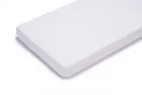 Cearsaf din bumbac jersey cu elastic pe contur 100x50 cm Alb