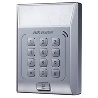 Cititor control acces stand alone DS-K1T801M, cu tastatura