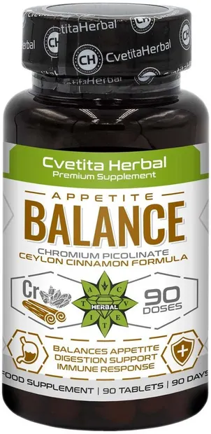 Appetite Balance, 90 tablete, Cvetita Herbal