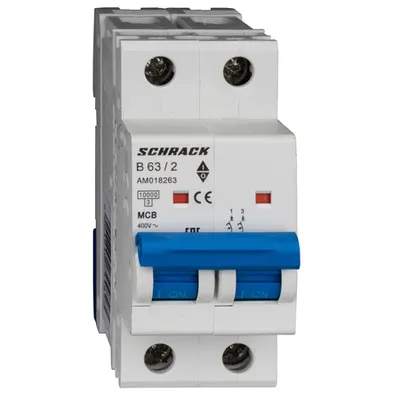 Intreruptor automat AMPARO 10kA, B 63A, 2 poli