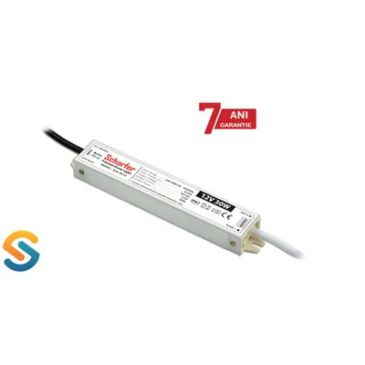 Sursa de alimentare pentru banda led- 30W 230AC/12VDC IP67 -garantie 7 ani