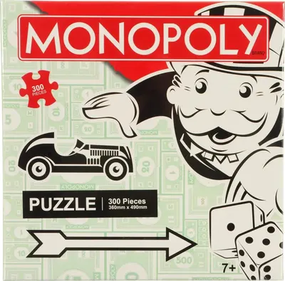 Puzzle Hasbro de 300 piese - Monopoly