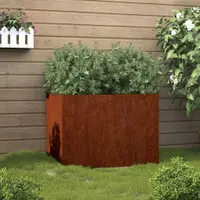 vidaXL Jardinieră, 62x47x46 cm, oțel corten