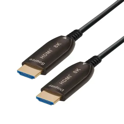 Cablu HDMI v2.0 Active Optical AOC 20m 8K 60Hz ARC Ethernet cu fibra optica 4.8mm