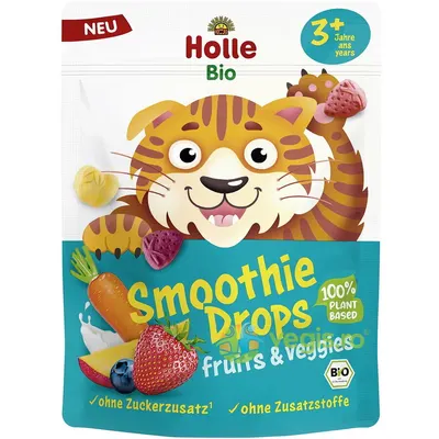 Gustare din Fructe si Legume pentru Copii +3 Ani Ecologica/Bio 15g