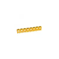 Marcaj CAB 3 - pentru wiring 4 to 6 mm² - capital letter ''Q''
