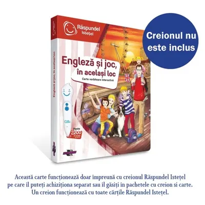 Raspundel Istetel carte Engleza si joc in acelasi loc