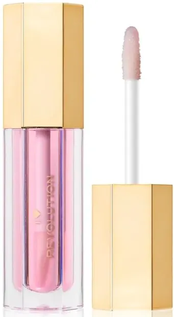 I Heart Revolution Ulei de buze Honey Bear, Rose, 4 ml