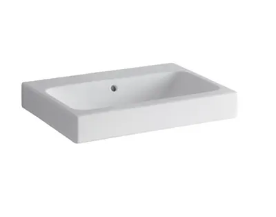 Lavoar Geberit iCON, pe mobilier, 60 x 49 cm, alb, 124063000