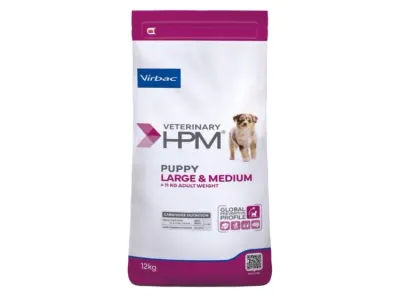 Hrana uscata pentru caini Virbac HPM Baby Large Medium 12 kg