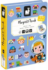 Carte magnetică Janod - Profesii