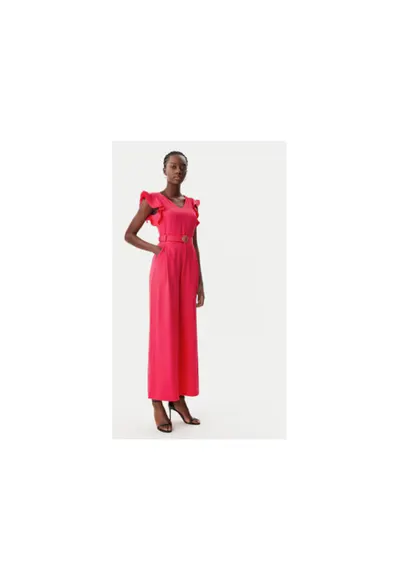 Salopeta dama - 305318169 - Poliester - Roz - Roz