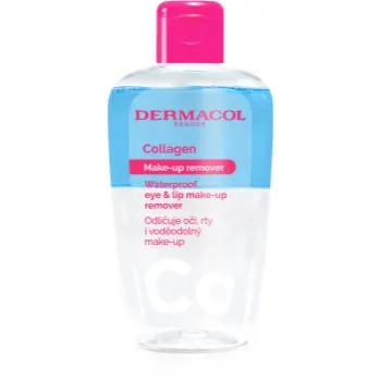 Dermacol Collagen demachiant bifazic rezistent la apa pentru buze si ochi