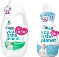 Set Future baby - Gel concentrat pentru spălat cu aloe, 2.7 l + Balsam cu bumbac, 1.5 l