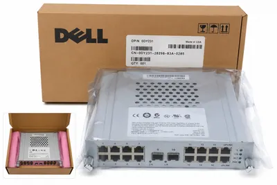Modul Dell PowerConnect 5316M Gigabit Ethernet Blade Switch DY231 0DY231, NOU