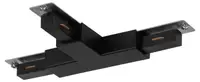 Conector în formă de T pentru sisteme de iluminat pe șină Eglo - Easyt, negru