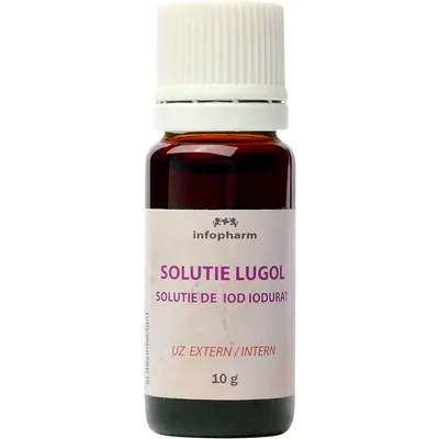 Solutie Lugol (Solutie de Iod Iodurat) 10g